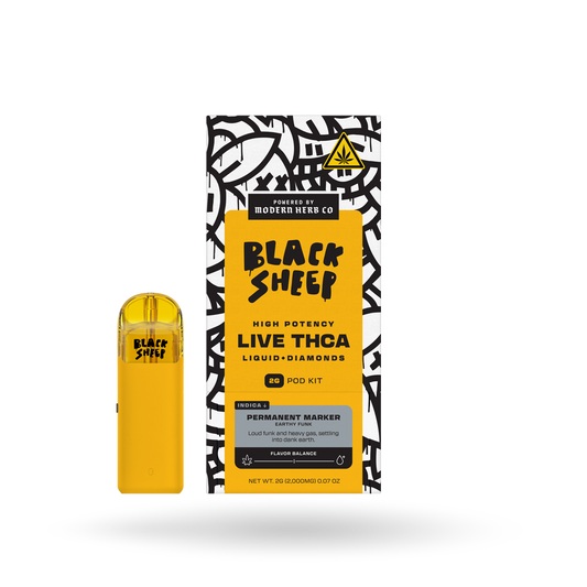 Liquid Diamonds Pod Kit: Permanent Marker (Indica) 2g | Buddy Brandz