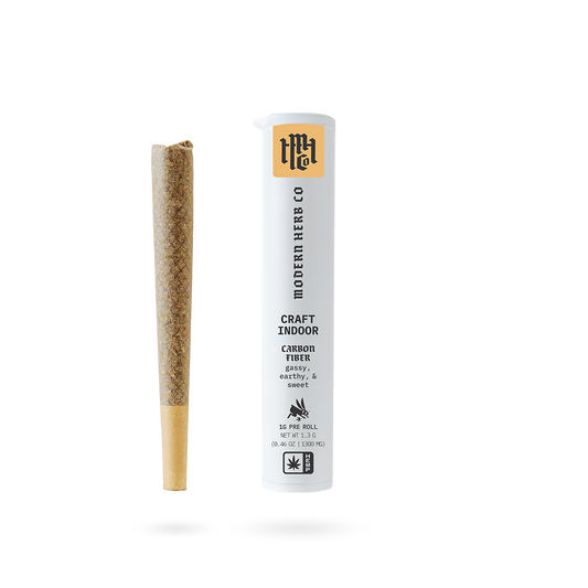 Pre Roll THCa Flower: Carbon Fiber (Hybrid), 1g | Buddy Brandz
