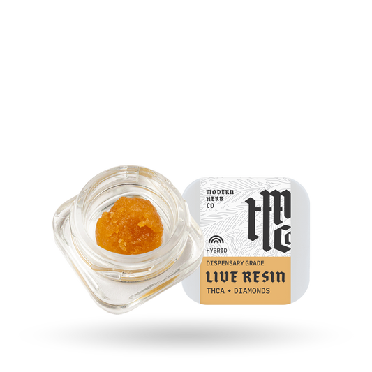 THCa Live Resin Diamonds Dab: Pineapple Express (Hybrid) - 2g by Modern Herb Co | Buddy Brandz | Buddy Brandz