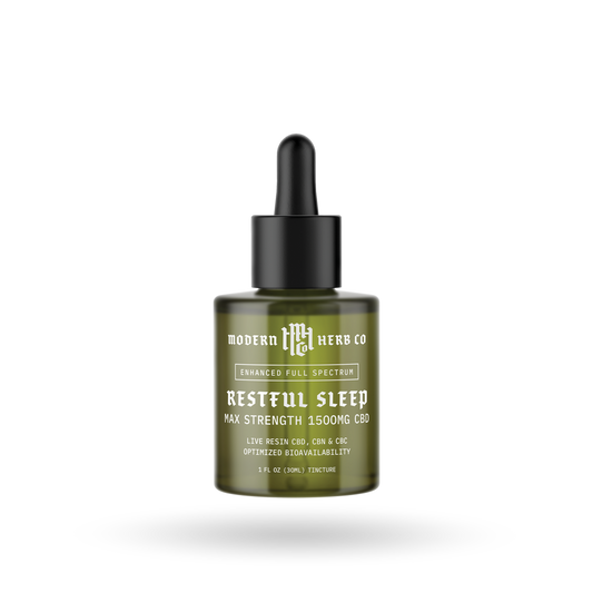 Live Resin CBD Tincture: 1500mg (Indica) | Buddy Brandz