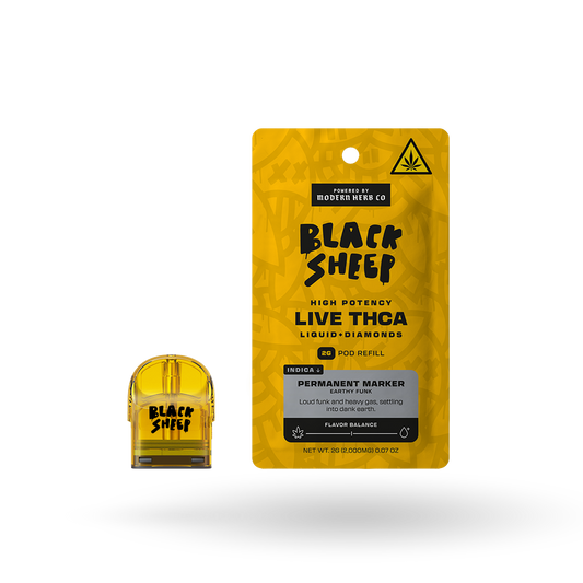 Liquid Diamonds Pod Refill: Permanent Marker (Indica) 2g | Buddy Brandz