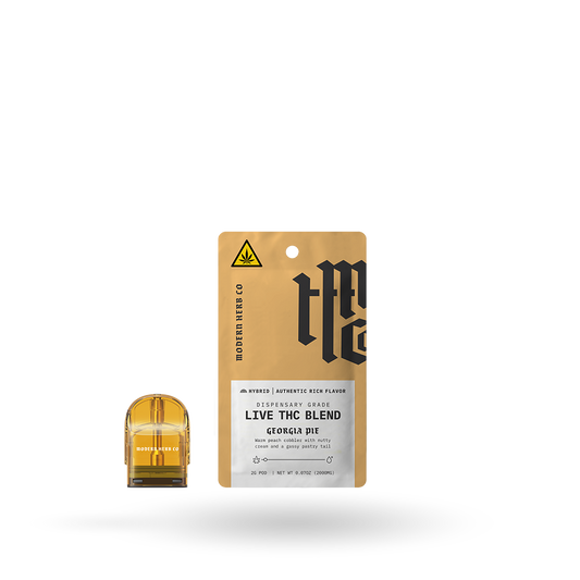 Live THC Pod Refill: Georgia Pie (Hybrid) 2g by Modern Herb Co | Buddy Brandz | Buddy Brandz