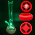 Load image into Gallery viewer, Bong Base Bumper Coin Battery 4.25in-6in Bases Silicone Fits Variety of Shapes by Smoke Drop - view 33 | Buddy Brandz