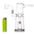 Load image into Gallery viewer, MJ Arsenal Turret Mini Dab Rig by Smoke Drop - view 3 | Buddy Brandz