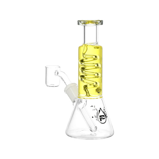 Pulsar Mini Glycerin Coil Beaker Dab Rig - 6" by Smoke Drop - view 2 | Buddy Brandz - alternate view | Buddy Brandz