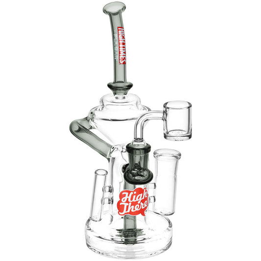 High Times x Pulsar High There! All in One Recycler Dab Station - 8.25" / 14mm F by Smoke Drop | Buddy Brandz | Buddy Brandz