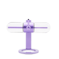 Laad de afbeelding in de Gallery-viewer, Stündenglass Gravity Infuser - Violet Purple | 360° Gravity Hookah