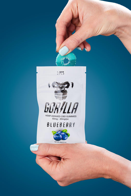CBD Gummies - 20MG (3pc) by Smoke Drop - view 2 | Buddy Brandz - alternate view | Buddy Brandz