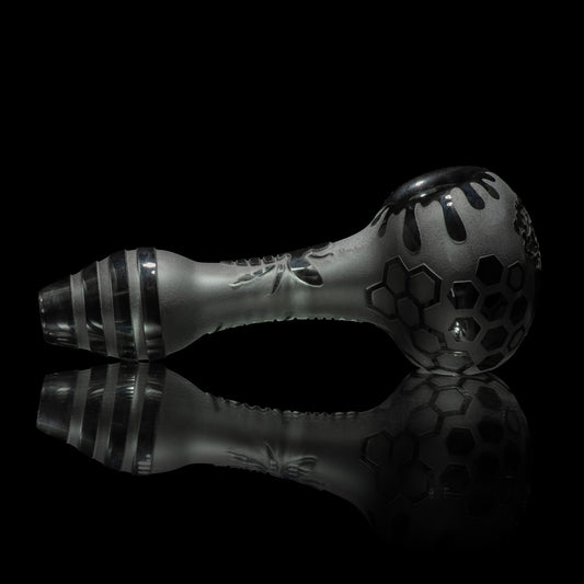 Bee Hive Smoke Hand Pipe - alternate view | Buddy Brandz