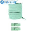 Cargar la imagen en la vista de la galería, New Without Ties Elastic Laces No Tie Shoe Laces Press Lock Shoelaces Sneaker Kids Adult 8MM Widened Flat Shoelace for Shoes by Buddy Brandz - view 15 | Buddy Brandz