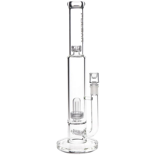 Pulsar High Function Stacked Glass Water Pipe - 15" / 14mm F | Buddy Brandz