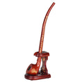 Load image into Gallery viewer, Pulsar Shire Pipes x LoTR RIVENDELL Pipe & MIDDLE-EARTH Pipe Stand Bundle - 12.75" by Smoke Drop | Buddy Brandz