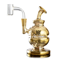 Load image into Gallery viewer, MJ Arsenal Royale Mini Dab Rig by Smoke Drop - view 8 | Buddy Brandz