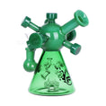 Load image into Gallery viewer, Pulsar Molecule Glass Water Pipe - 7" by Smoke Drop - view 3 | Buddy Brandz