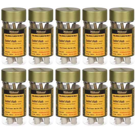 Wildwood THCa Pre-Roll | 0.75g | 5pc | 10pk Bundle - alternate view | Buddy Brandz