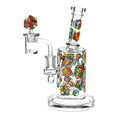 Load image into Gallery viewer, Pulsar Greatest Hits Series Glow Dab Rig Kit / 8" by Smoke Drop - view 11 | Buddy Brandz