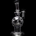 Load image into Gallery viewer, Calibear Exosphere Seed Of Life Dab Rig by Smoke Drop - view 6 | Buddy Brandz