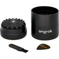 Load image into Gallery viewer, ONGROK Flower Petal Toothless Aluminum Storage Grinder | 5pc by Smoke Drop - view 7 | Buddy Brandz