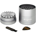 Load image into Gallery viewer, ONGROK Flower Petal Toothless Aluminum Storage Grinder | 5pc by Smoke Drop - view 20 | Buddy Brandz