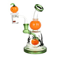 Load image into Gallery viewer, Halloween Ball Glass Dab Rig Set - 6.75" / 14mm F