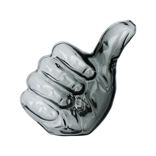 Thumbs Up Glass Hand Pipe (3 pack) by Smoke Drop - view 2 | Buddy Brandz - alternate view | Buddy Brandz