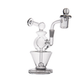 Load image into Gallery viewer, MJ Arsenal Gemini Mini Dab Rig by Smoke Drop - view 16 | Buddy Brandz