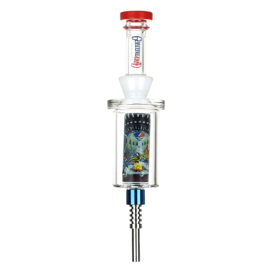 Grateful Dead x Pulsar Inside Print Vapor Vessel & SYF Dab Dish - 9.25" / UFO Jam by Smoke Drop | Buddy Brandz | Buddy Brandz