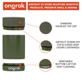 Load image into Gallery viewer, Ongrok Aluminum Metal Storage Jar by Smoke Drop - view 19 | Buddy Brandz