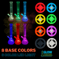 Cargar la imagen en la vista de la galería, Bong Base Bumper USB Rechargeable 3in-4.25in Bases Silicone Fits Variety of Shapes by Smoke Drop - view 7 | Buddy Brandz