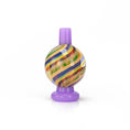 Load image into Gallery viewer, KALEIDOSCOPE BUBBLE CARB CAP by Smoke Drop - view 3 | Buddy Brandz