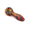 Load image into Gallery viewer, INSIDE OUT LINEWORK SWIRL HAND PIPE SPOON by Smoke Drop | Buddy Brandz