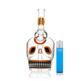 Load image into Gallery viewer, Dia De Los Muertos Skull Bong 6.1" by Smoke Drop - view 8 | Buddy Brandz