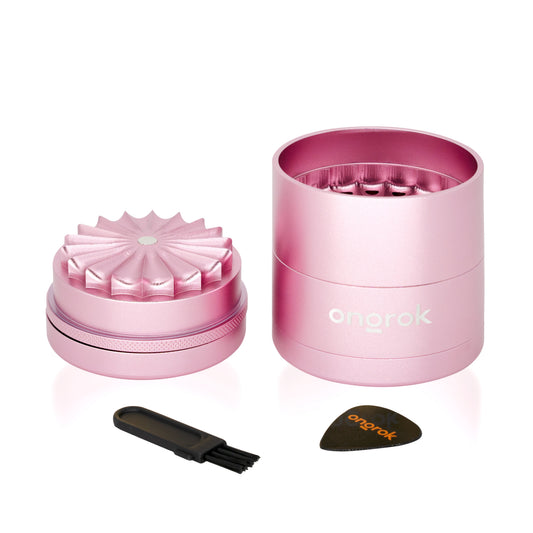 Ongrok 5 Pc Flower Tooth Storage Grinder by Smoke Drop | Buddy Brandz | Buddy Brandz