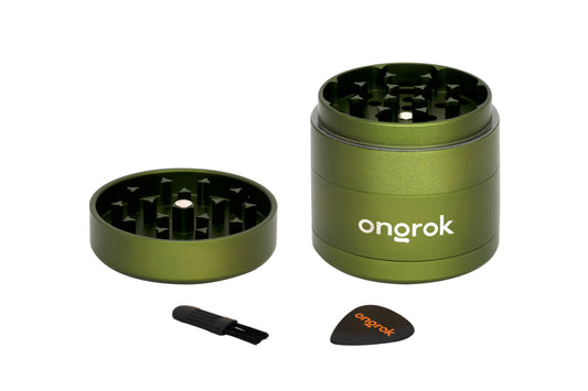 Ongrok Mini 4 Piece EZ Grinder (2.2 inch) by Smoke Drop | Buddy Brandz | Buddy Brandz