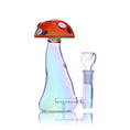 Load image into Gallery viewer, HEMPER- Trippy Shroom Bong 6" by Smoke Drop - view 3 | Buddy Brandz