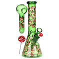 Load image into Gallery viewer, Pulsar Greatest Hits Series Glow Beaker / 10" by Smoke Drop - view 22 | Buddy Brandz
