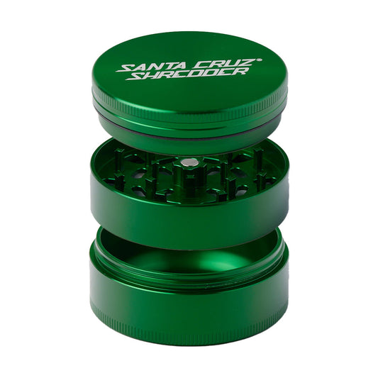 Santa Cruz Shredder Large 3-Piece Grinder by Smoke Drop - view 2 | Buddy Brandz - alternate view | Buddy Brandz