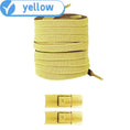 Cargar la imagen en la vista de la galería, New Without Ties Elastic Laces No Tie Shoe Laces Press Lock Shoelaces Sneaker Kids Adult 8MM Widened Flat Shoelace for Shoes by Buddy Brandz - view 21 | Buddy Brandz