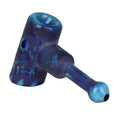 Load image into Gallery viewer, Grateful Dead x Pulsar Ethereal Music Etched Glass Hammer Bubbler - 5" by Smoke Drop - view 3 | Buddy Brandz