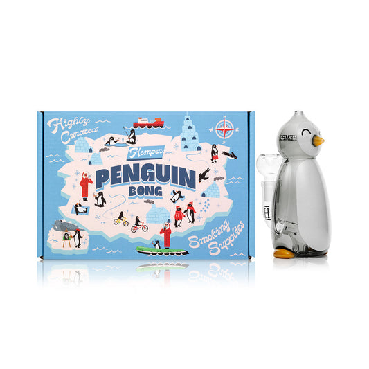 Penguin Bong 6.2" by Smoke Drop | Buddy Brandz | Buddy Brandz