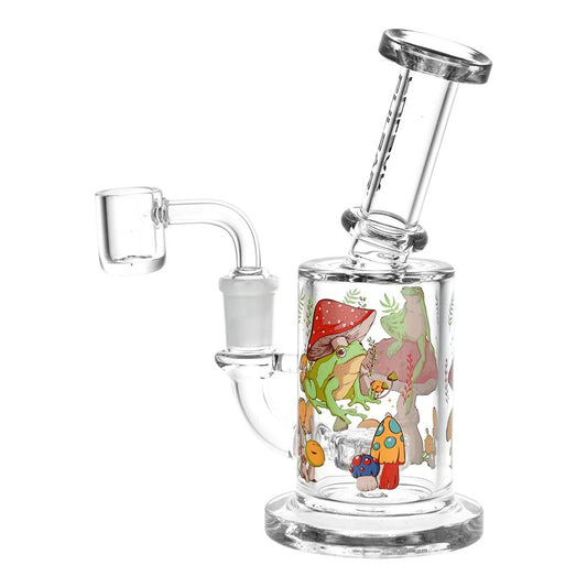 Pulsar Froggy Fun Guy Glass Dab Rig by Smoke Drop - view 2 | Buddy Brandz - alternate view | Buddy Brandz