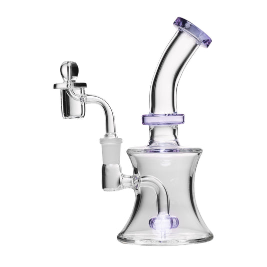 Human Grade 8" Oil Can Rig by Smoke Drop - view 2 | Buddy Brandz - alternate view | Buddy Brandz