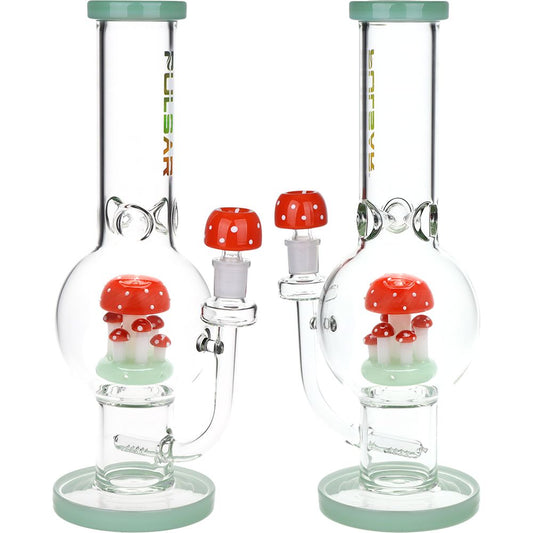 Pulsar Shroom Colony Perc Bubble Base Glass Water Pipe - 12.5" by Smoke Drop | Buddy Brandz | Buddy Brandz
