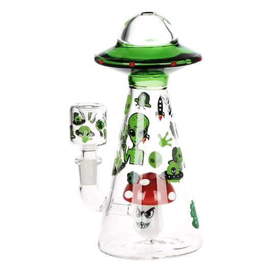 SeshGear Interstellar Trip Glass Water Pipe - 7.25" / 14mm F | Buddy Brandz