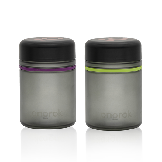 Ongrok 500ml Child Resistant Jars, 2 pack by Smoke Drop | Buddy Brandz | Buddy Brandz