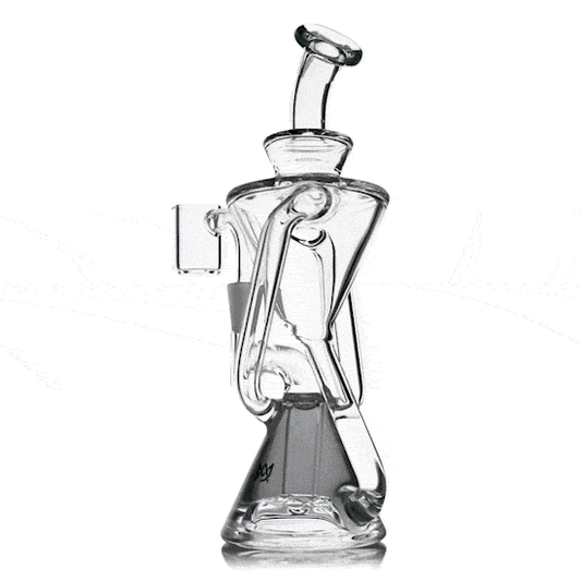 MJ Arsenal Time Turner Mini Dab Rig by Smoke Drop - view 2 | Buddy Brandz - alternate view | Buddy Brandz