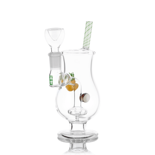 HEMPER - Pina Colada Bong 6" by Smoke Drop | Buddy Brandz | Buddy Brandz