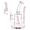 Laad de afbeelding in de Gallery-viewer, SeshGear Danger Noodle Glass Dab Rig Set - 8.25" / 14mm F