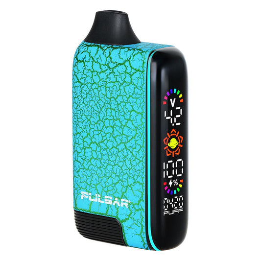 Pulsar 510 DL 5.0 Precision Voltage Control LCD Screen Vape Bar | Crackle Series | 1000mAh by Smoke Drop - view 2 | Buddy Brandz - alternate view | Buddy Brandz