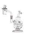 Load image into Gallery viewer, MJ Arsenal Royale Mini Dab Rig by Smoke Drop - view 17 | Buddy Brandz